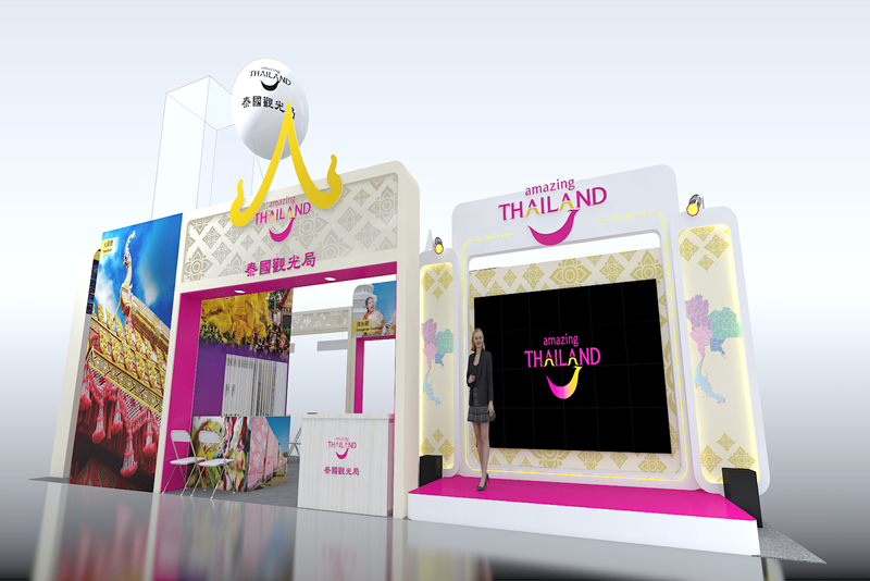「驚艷泰國・The New Thailand」亮相2025ITF台北國際旅展